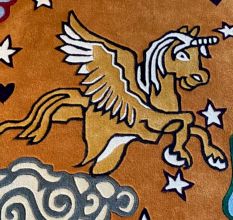 Starry Sky Fantasy Wool Rug